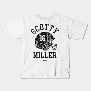 Scotty Miller Atlanta Helmet Font Kids T-Shirt